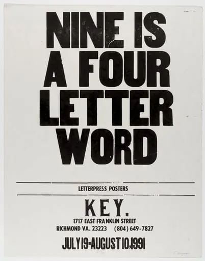 Untitled, by Kay Rosen, Davi Det Hompson, Ann Fessler, Charles Brohawn, Chris Mason, Cliff Baldwin, Various Artists Carolee Schneemann