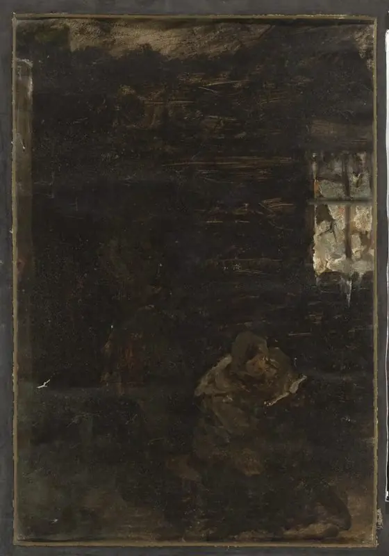 Woman indoors, by Kazimierz Alchimowicz
