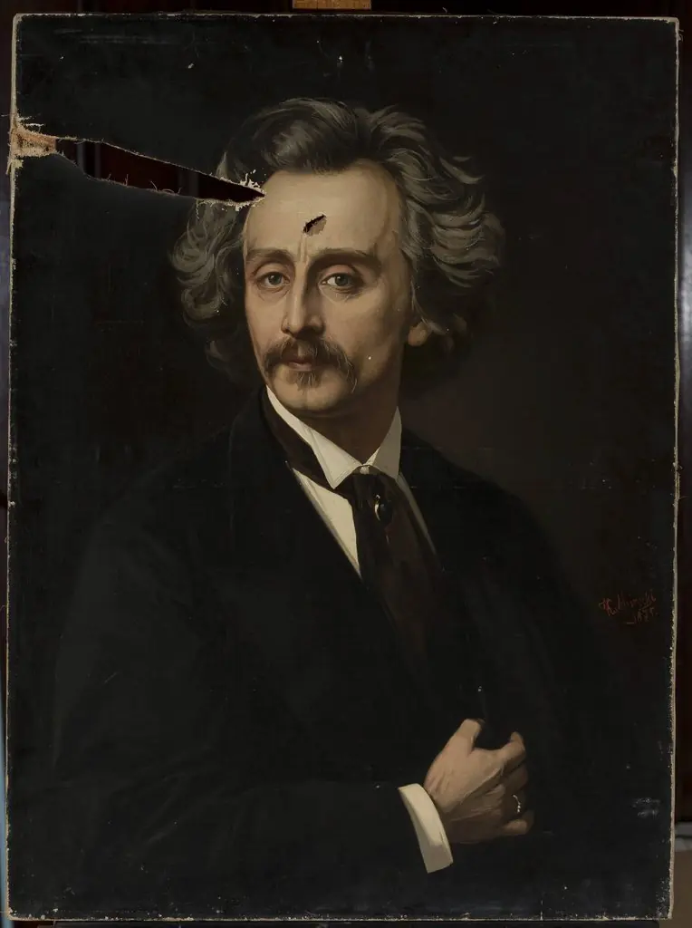 Self-portrait, by Kazimierz Mirecki