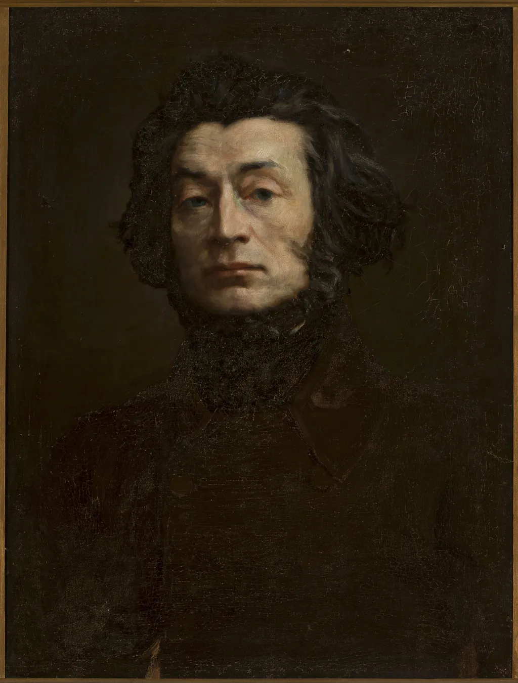 Portrait of Adam Mickiewicz, by Kazimierz Mordasewicz, oil, 1899