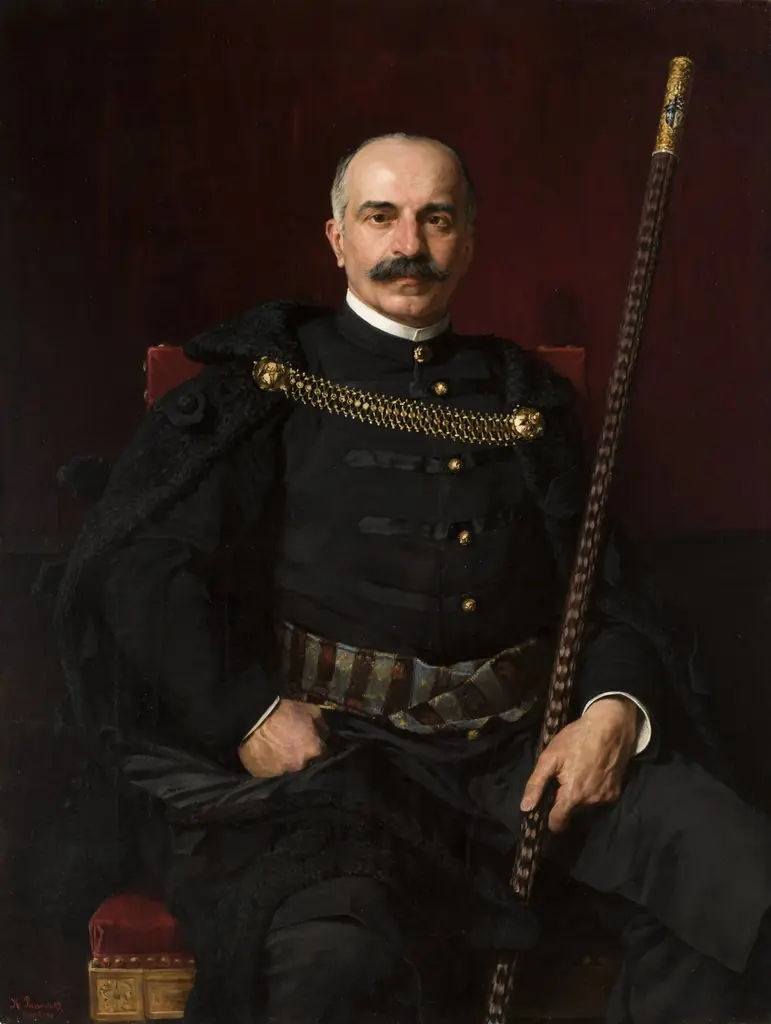 Portrait of Eustachy Sanguszko, by Kazimierz Pochwalski