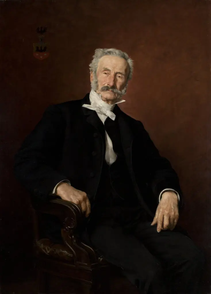 Portrait of Paweł Popiel, by Kazimierz Pochwalski