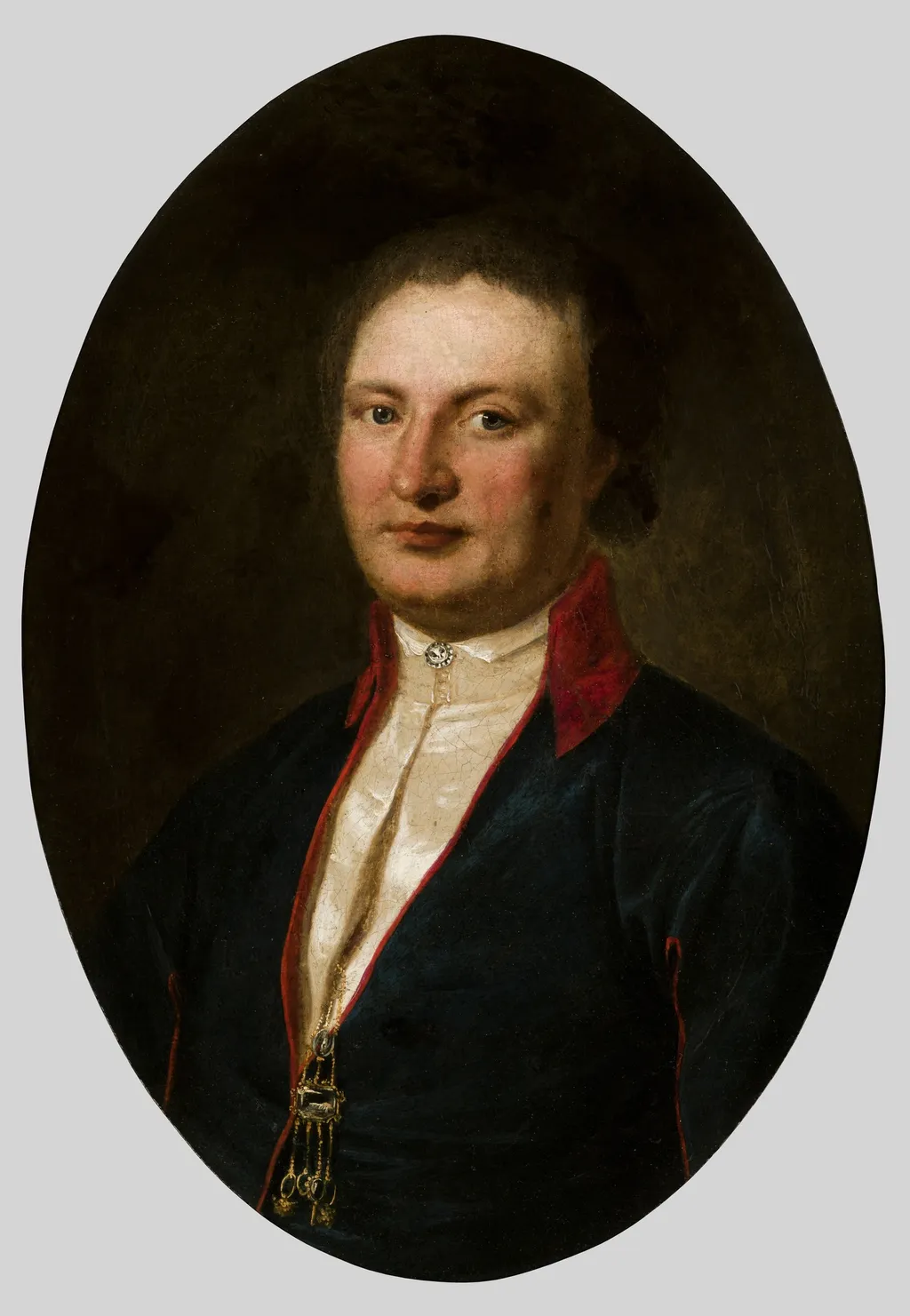 Portrait of Dominik Tomasz Truskolaski, by Kazimierz Wojniakowski, oil, 1801