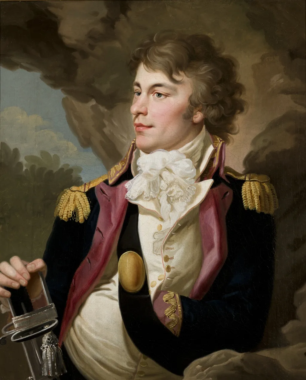 Portrait of Józef Kossakowski, by Kazimierz Wojniakowski, oil, 1798