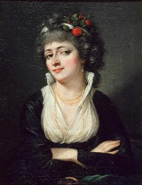 Portrait of Julia Potocka (1766-1794), by Kazimierz Wojniakowski