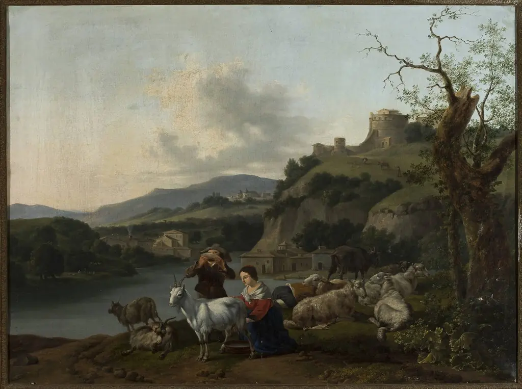 Pastoral scene, by Kazimierz Żwan
