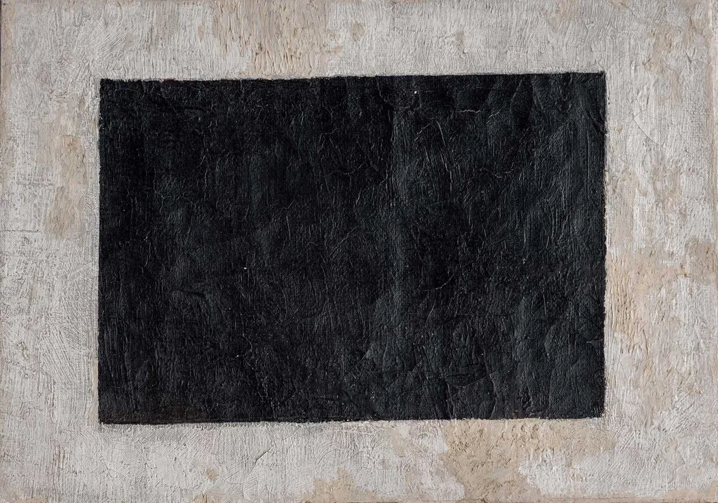 Μαύρο ορθογώνιο, by Kazimir Malevich, 1915
