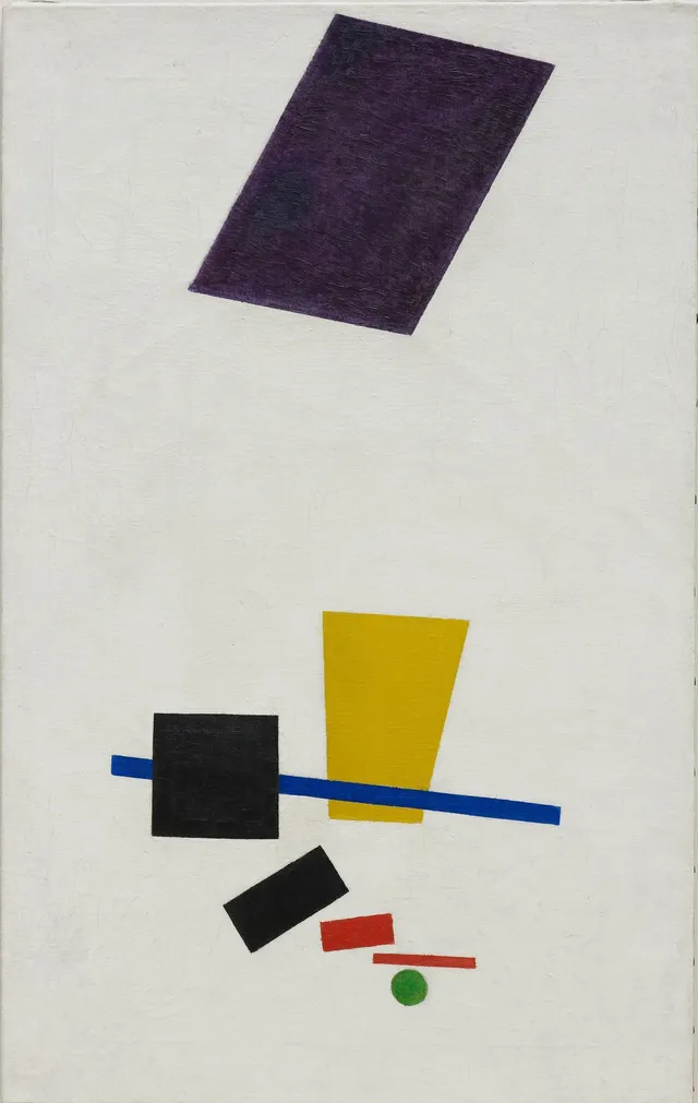 Painterly Realism of a Football Player - Color Masses in the 4th Dimension — Kazimir Malevich