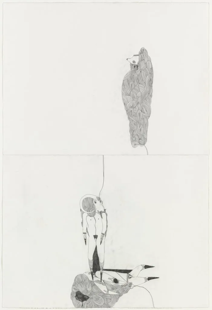 Untitled, by Keegan McHargue, graphite, 2004