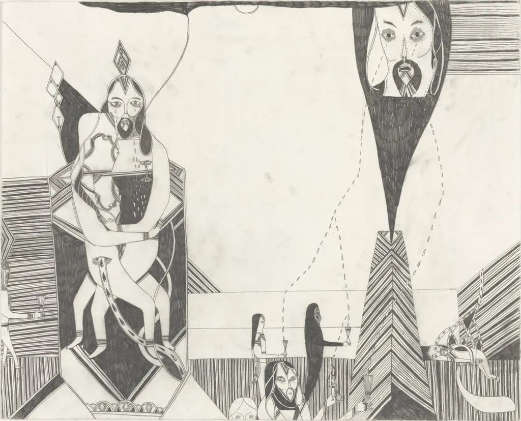Untitled, by Keegan McHargue, graphite, 2003