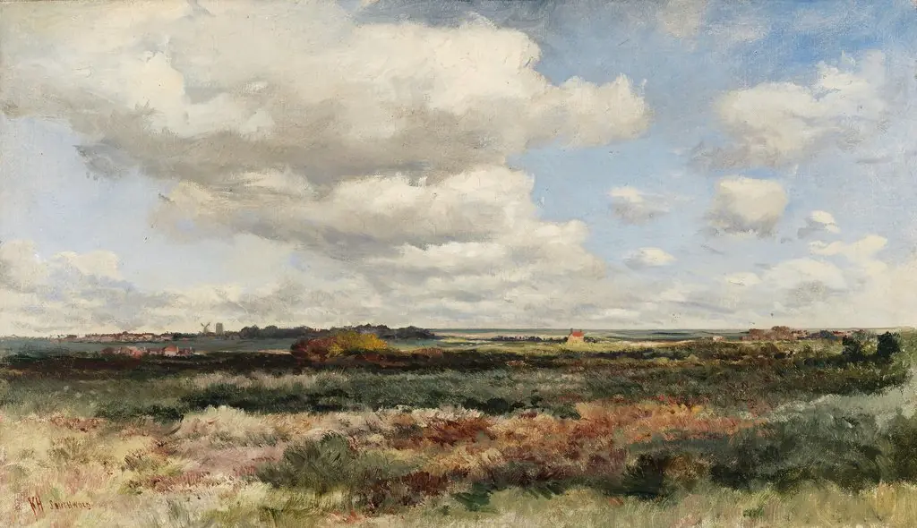 Landscape near Southwold, by Keeley Halswelle