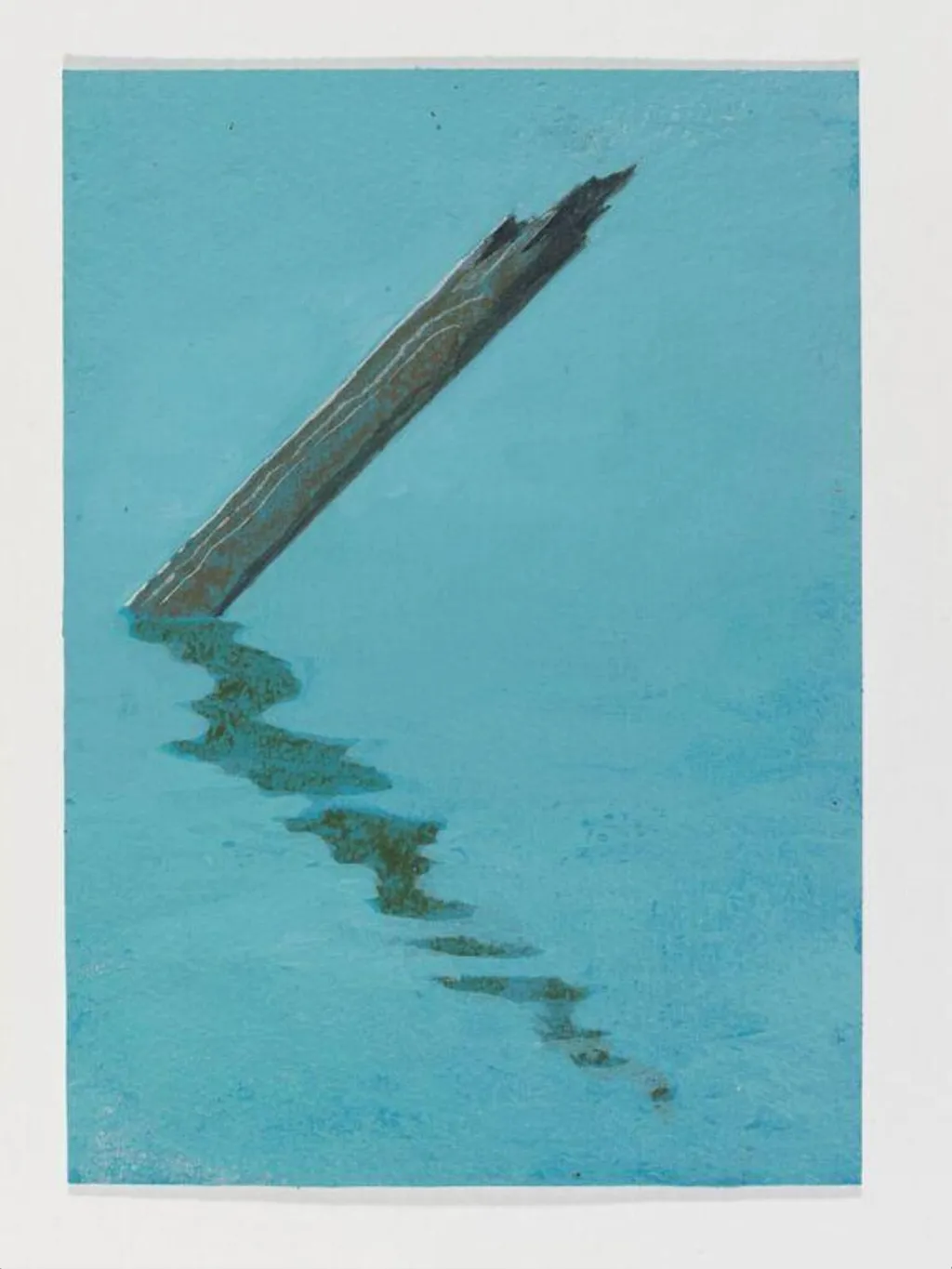 Brookings Spar I, by Keir Smith, watercolor, 2005