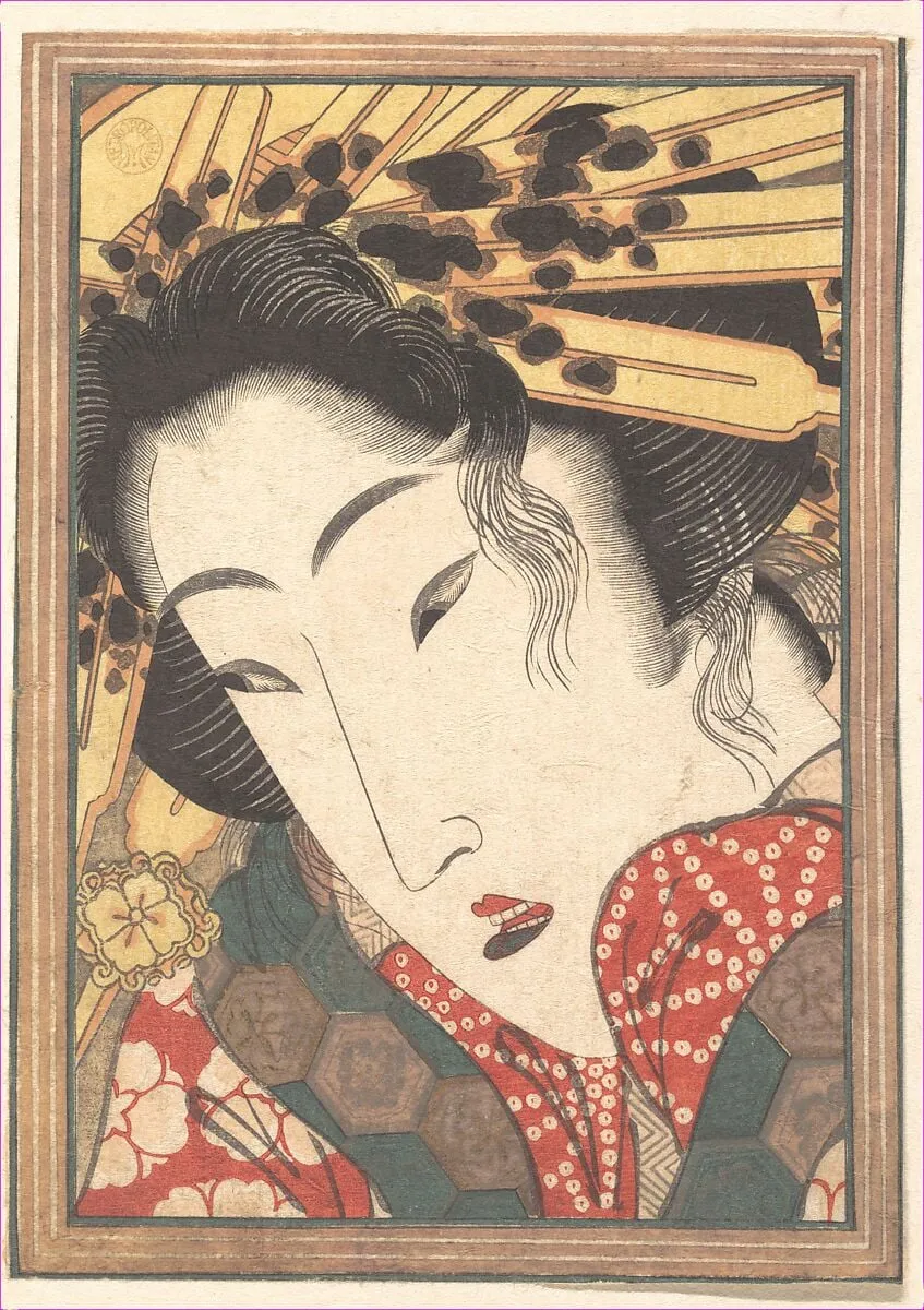 Untitled, by Keisai Eisen, ink, 1824