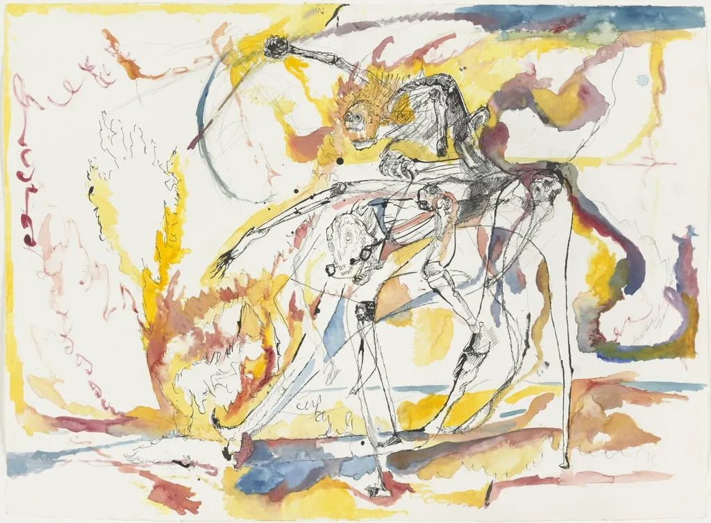 Untitled, by Keith Mayerson, watercolor, 2003