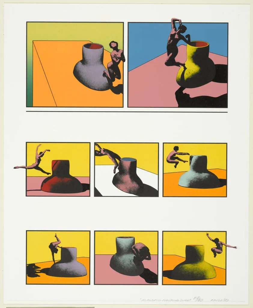 Untitled, by Ken Price, ink, 1970