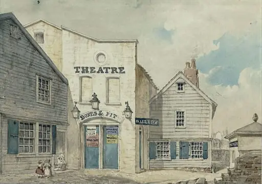 Exterior of London Bridge Theatre
