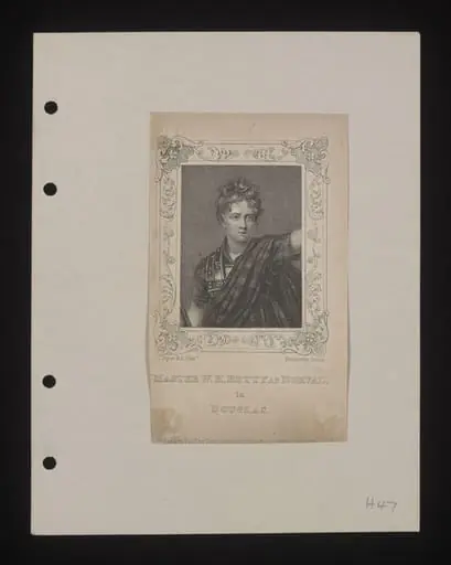 H Beard Print Collection, by Kennerley