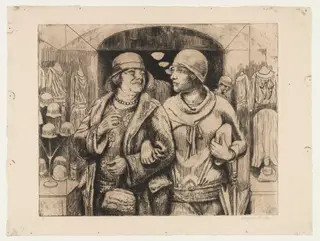 Untitled, by Kenneth Hayes Miller, 1929