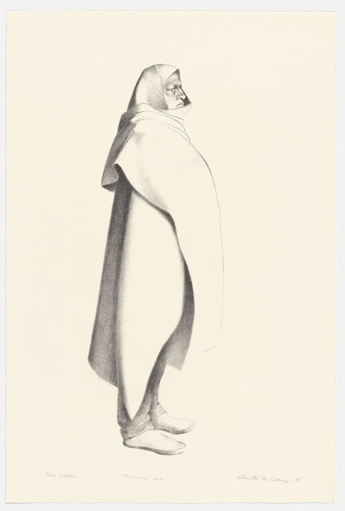 Untitled, by Kenneth M. Adams, ink, 1965