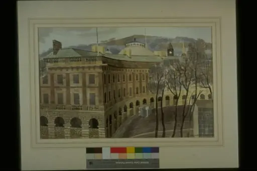 The Crescent, Buxton, by Kenneth Rowntree
