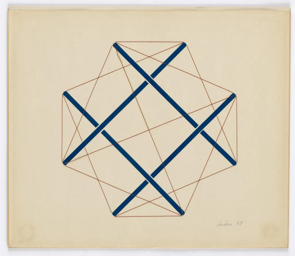 Untitled, by Kenneth Snelson, 1967