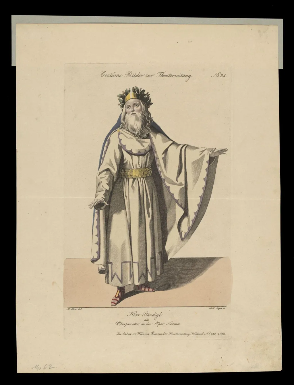 H Beard Print Collection, by Kern, M., 1850