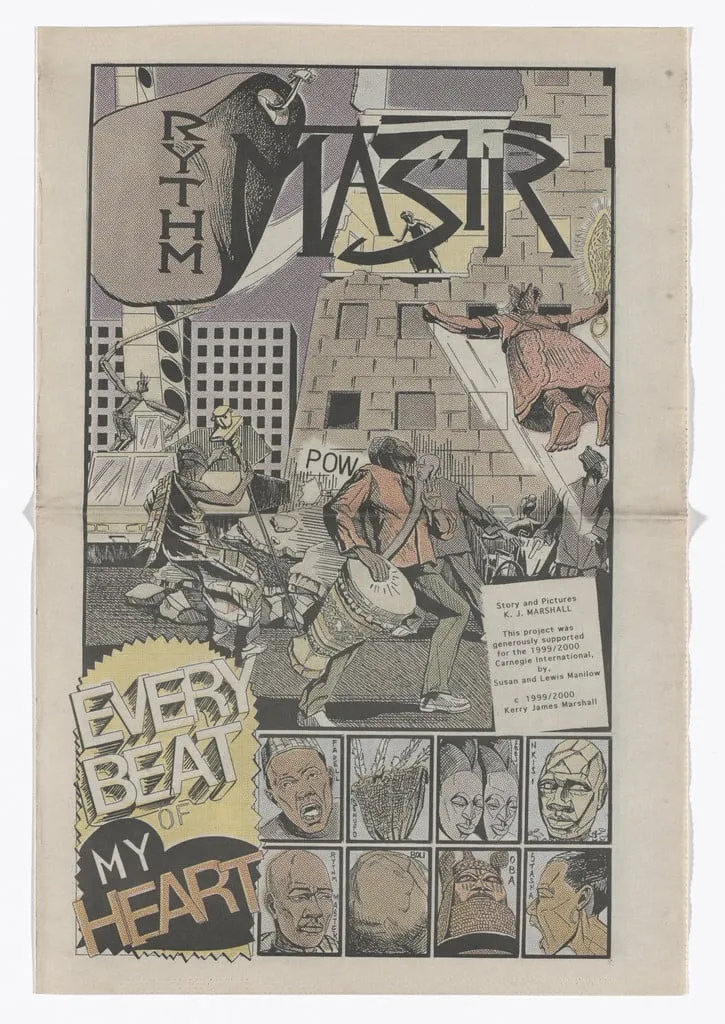 Untitled, by Kerry James Marshall, 2000
