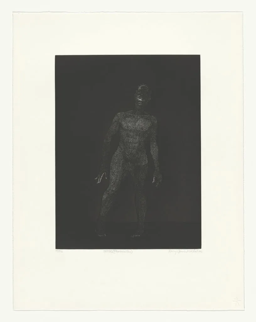 Untitled, by Kerry James Marshall, ink, 2010