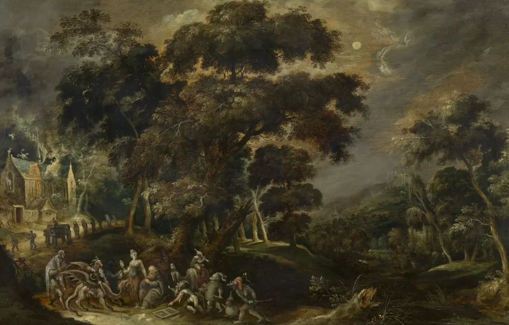 Landscape with the Temptation of Saint Anthony the Great, by Kerstiaen de Keuninck