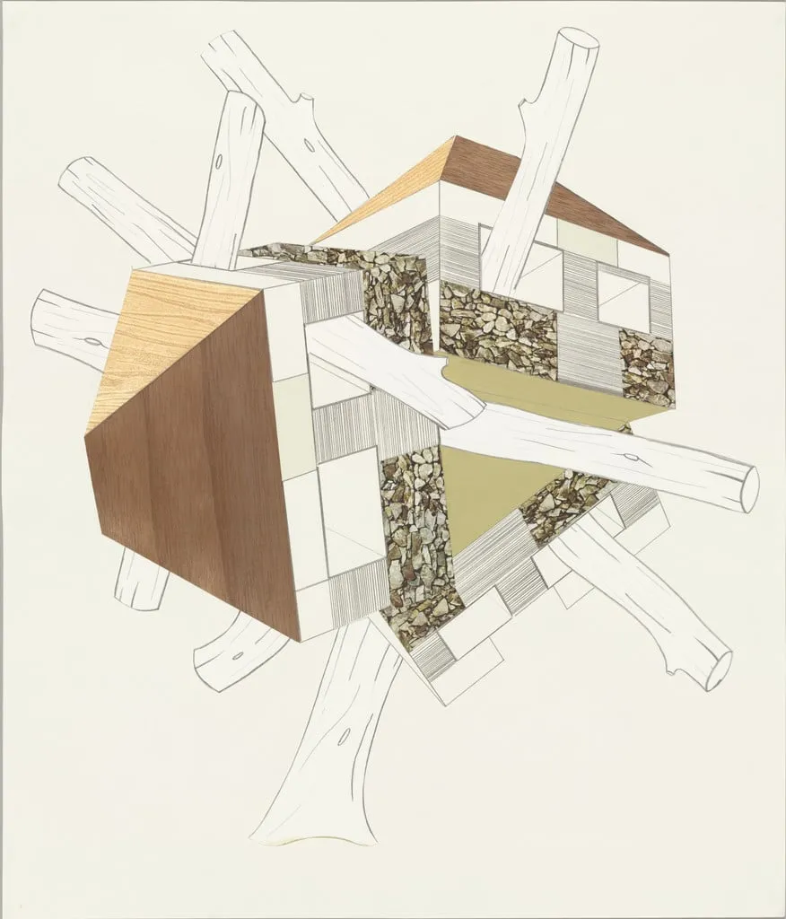 Untitled, by Kevin Appel, gouache, 2003