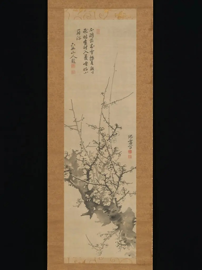Plum Blossoms, by Ki-en