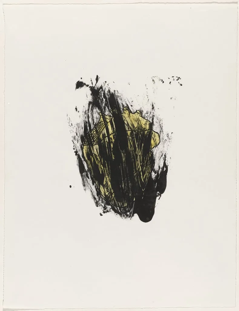 Untitled, by Kiki Smith, ink, 1985