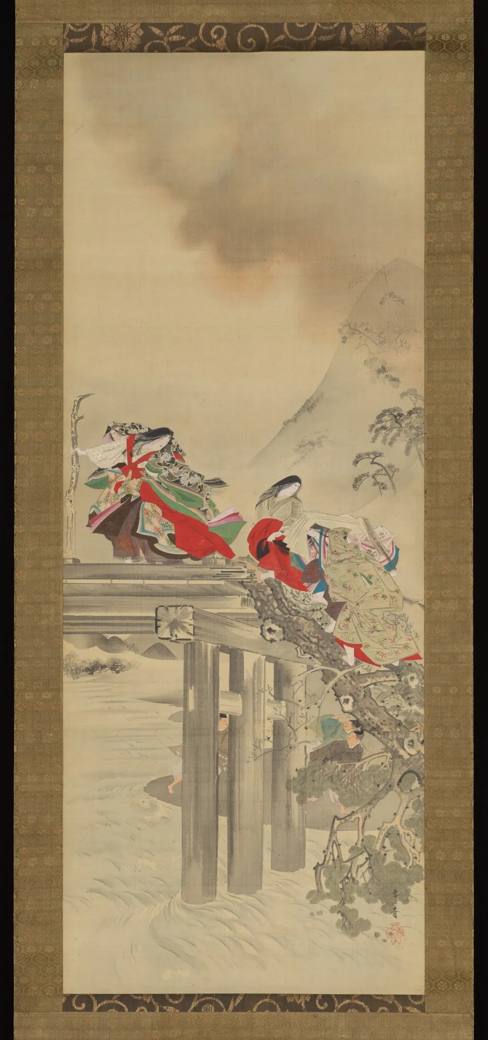 Lady Iga 伊賀局図 (Iga no tsubone zu), by Kikuchi Yōsai, unspecified, 1864