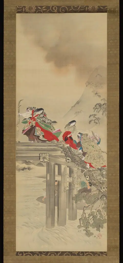 Lady Iga 伊賀局図 (Iga no tsubone zu), by Kikuchi Yōsai