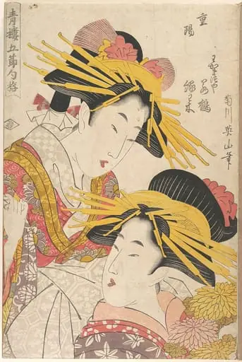 Untitled, by Kikugawa Eizan|Utagawa Kunisada|Utagawa Kunimaru