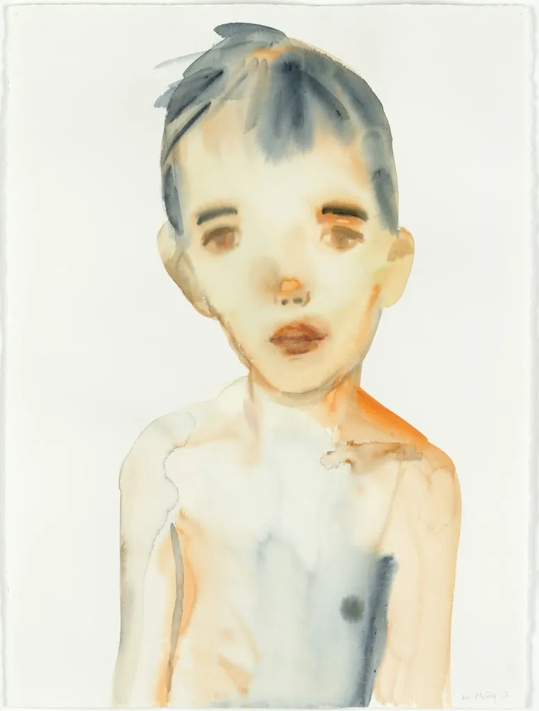 Untitled, by Kim McCarty, watercolor, 2003