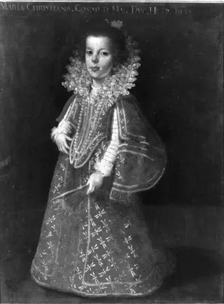 Kinderbildnis der Prinzessin Maria Christina von Toskana