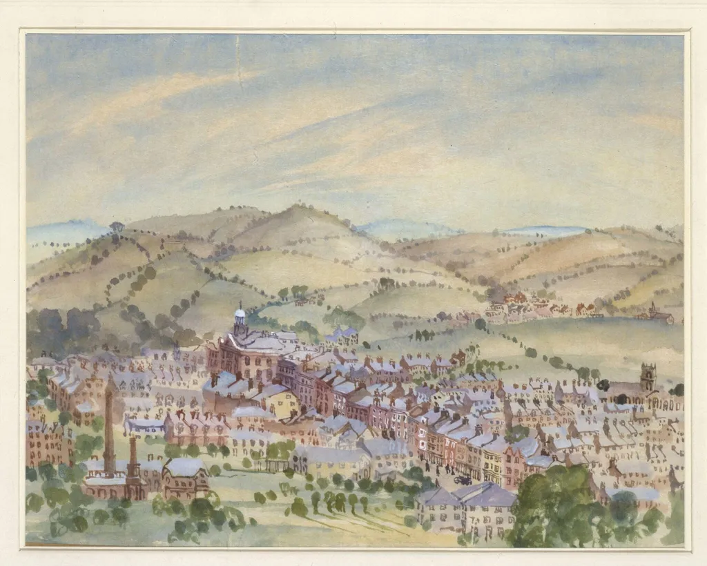 Bridport, by Kirk, watercolor, 1940
