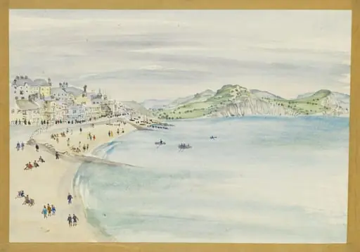 Lyme Regis Bay, by Kirk