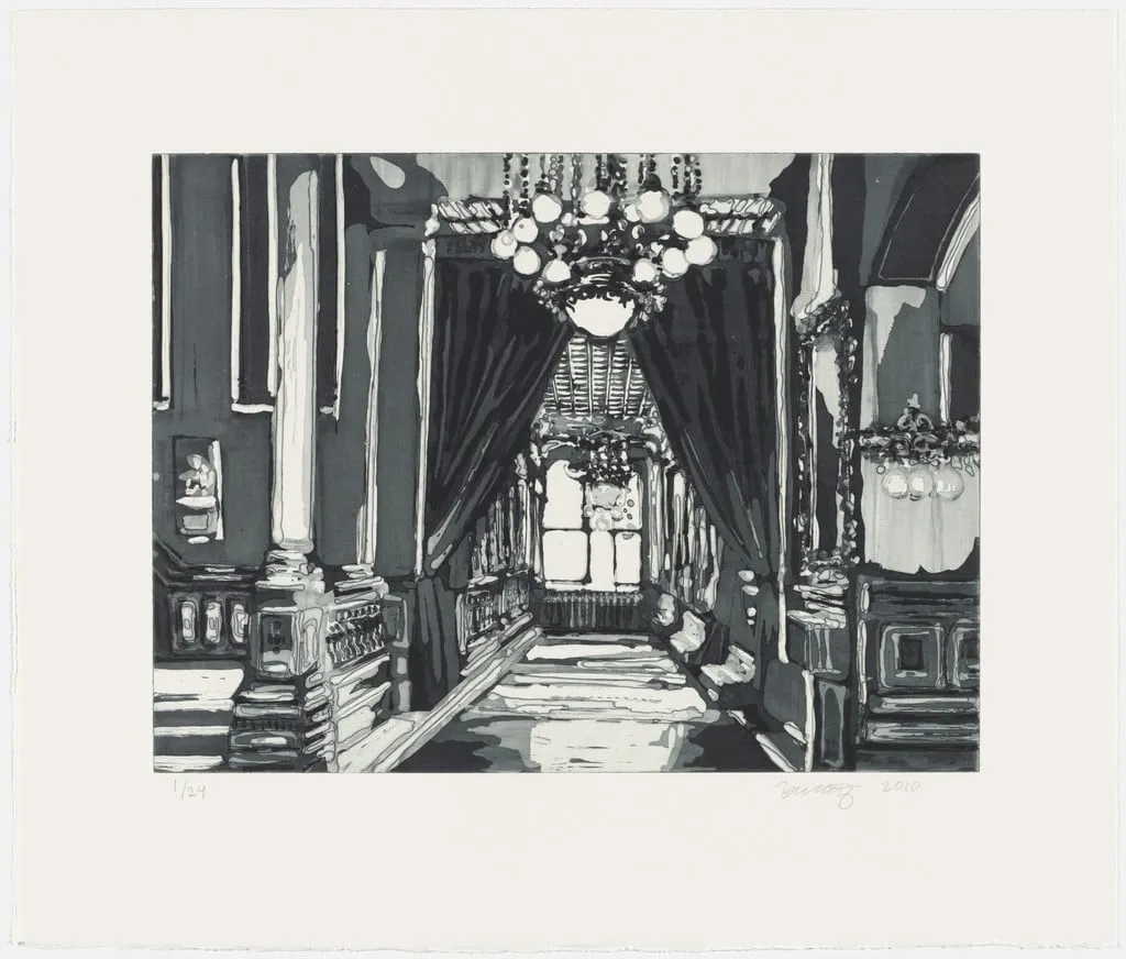Untitled, by Kirsten Everberg, ink, 2010