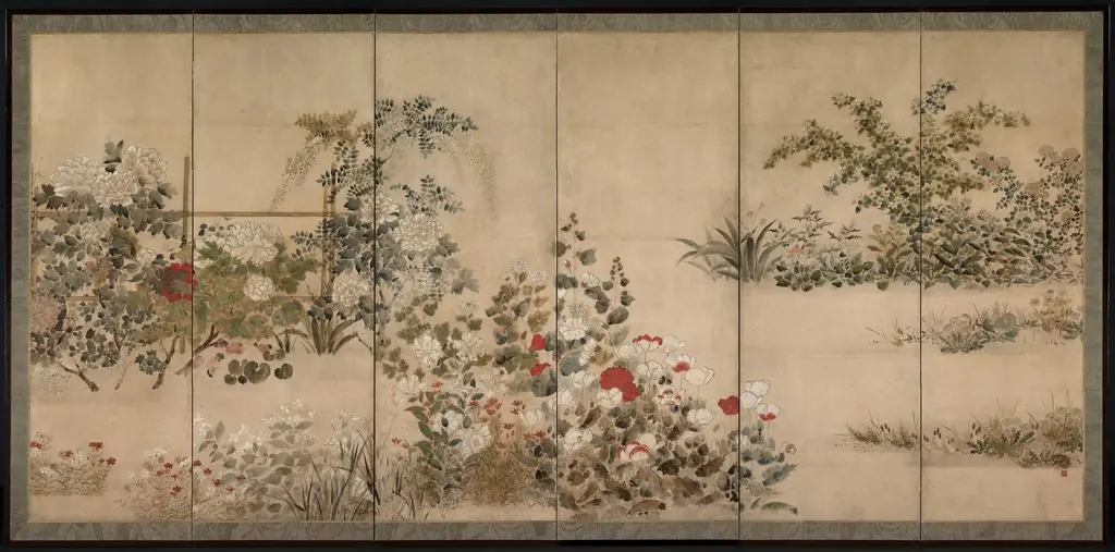 Flowers and Grasses, by Kitagawa Sōsetsu