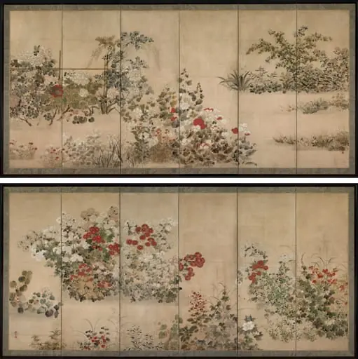 Flowers and Grasses, by Kitagawa Sōsetsu