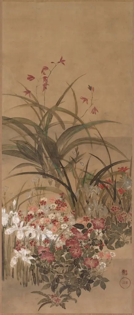 Summer Flowers, by Kitagawa Sōsetsu