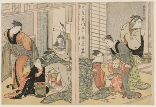Elegant Pleasures of the Four Seasons, by Kitagawa Utamaro