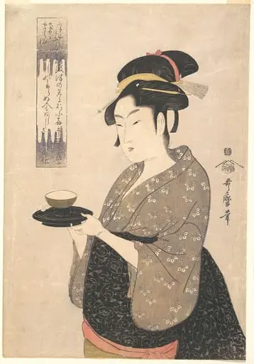 Naniwaya Okita|喜多川歌麿画 難波屋おきた|Okita of the Naniwaya Teahouse, by Kitagawa Utamaro