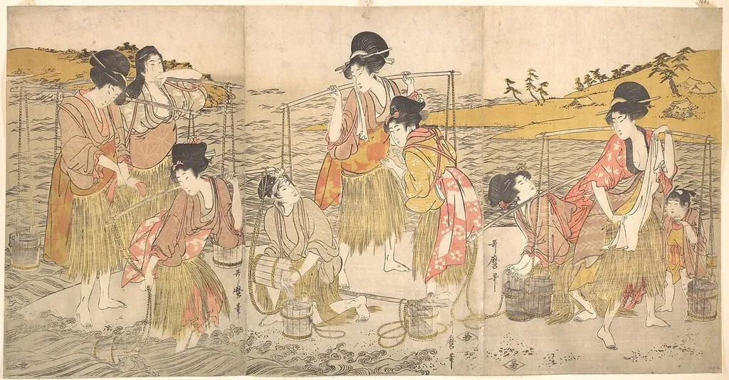 Untitled, by Kitagawa Utamaro, ink, 1816