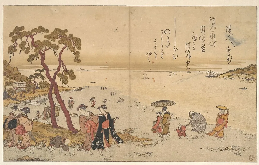 Untitled, by Kitagawa Utamaro, ink, 1790