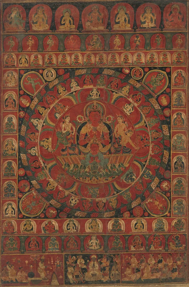 Untitled, by Kitaharasa, distemper, 1379