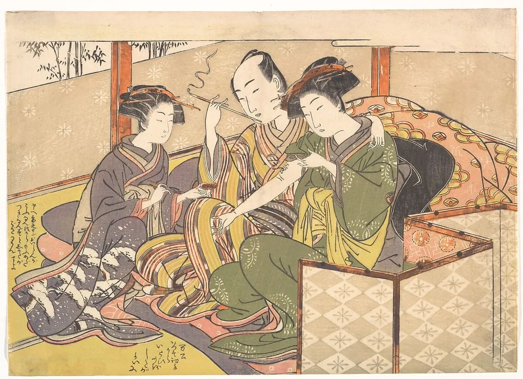 Untitled, by Kitao Shigemasa, ink, 1783