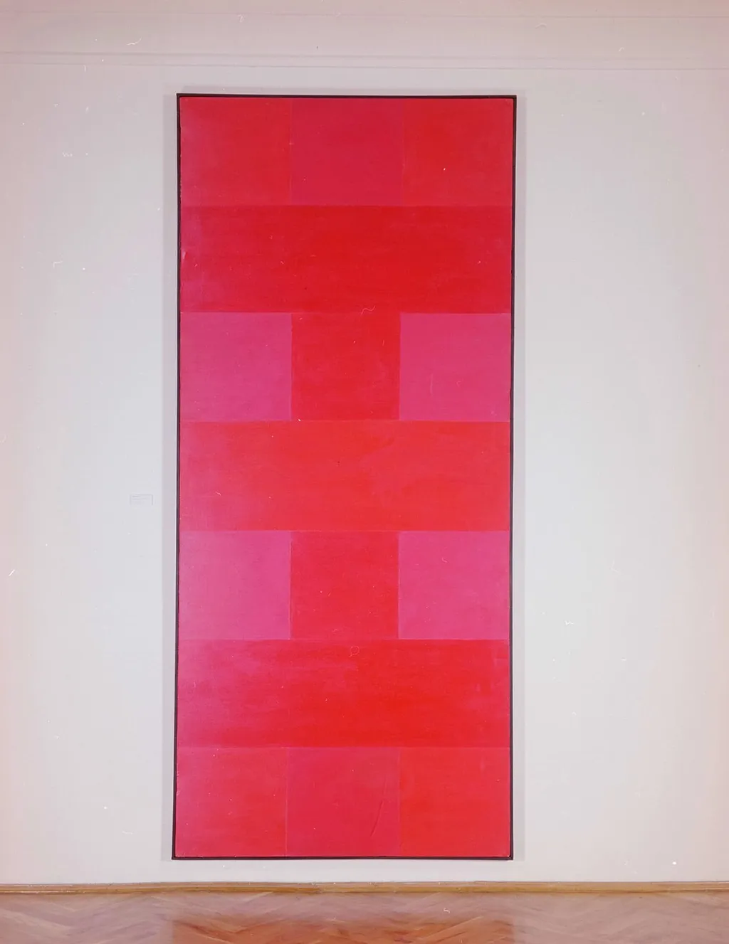 Abstract Painting. Red, by Klaus-Dieter (Herstellung) Schumacher, paint, 2004